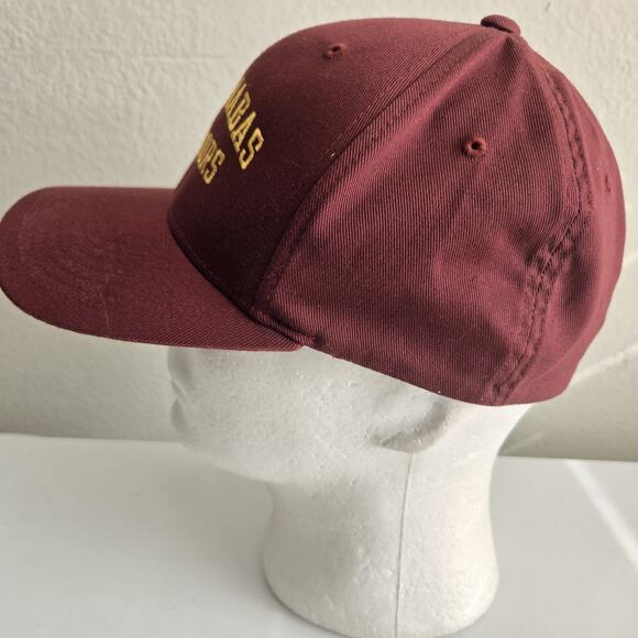 St Barnabas Warriors Yupoong Fitted Hat Cap‎ Red Small Medium Flexfit 6 Panel - Picture 3 of 8